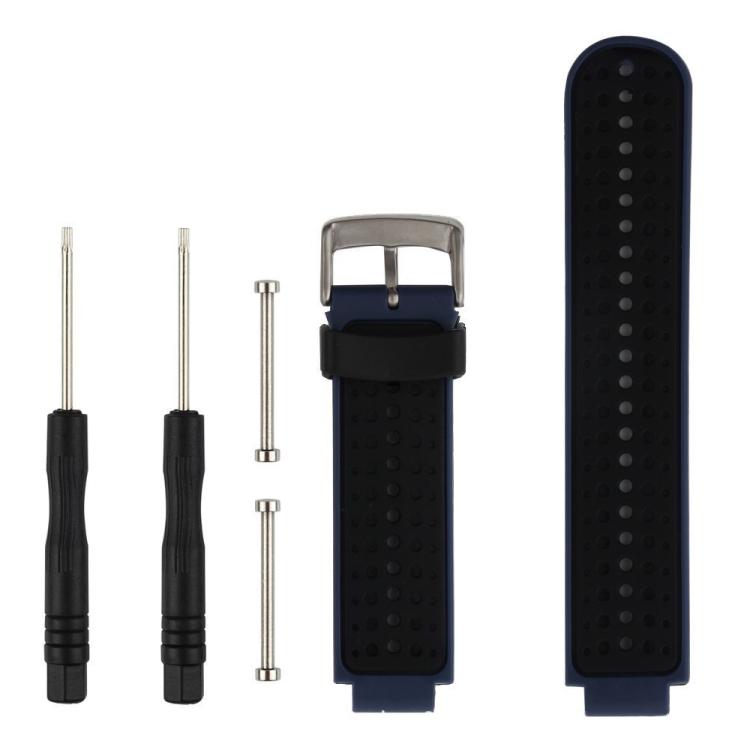 xDfind Two-color Silicone Watch Band with Tool, For Garmin Forerunner 235/220/620/630/230/735