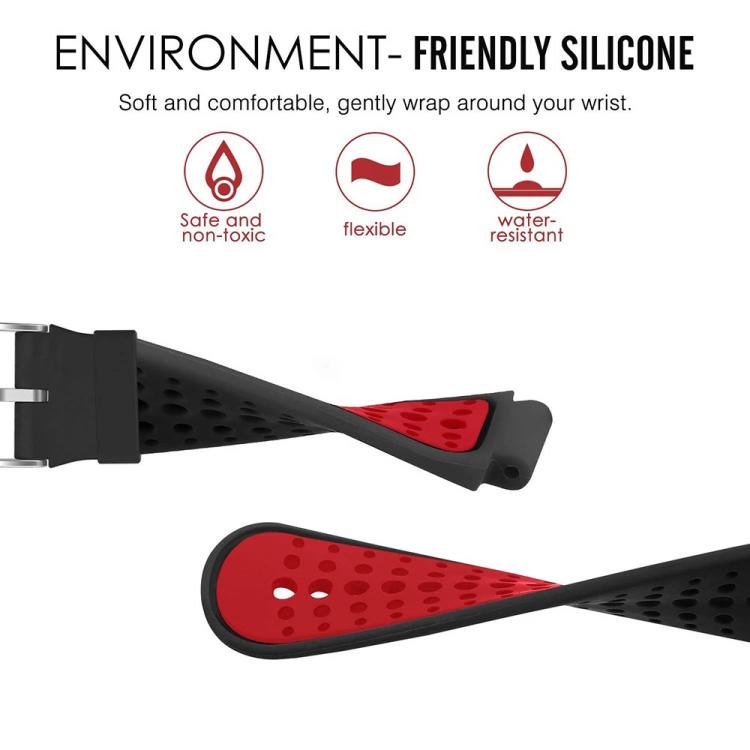 xDfind Two-color Silicone Watch Band with Tool, For Garmin Forerunner 235/220/620/630/230/735