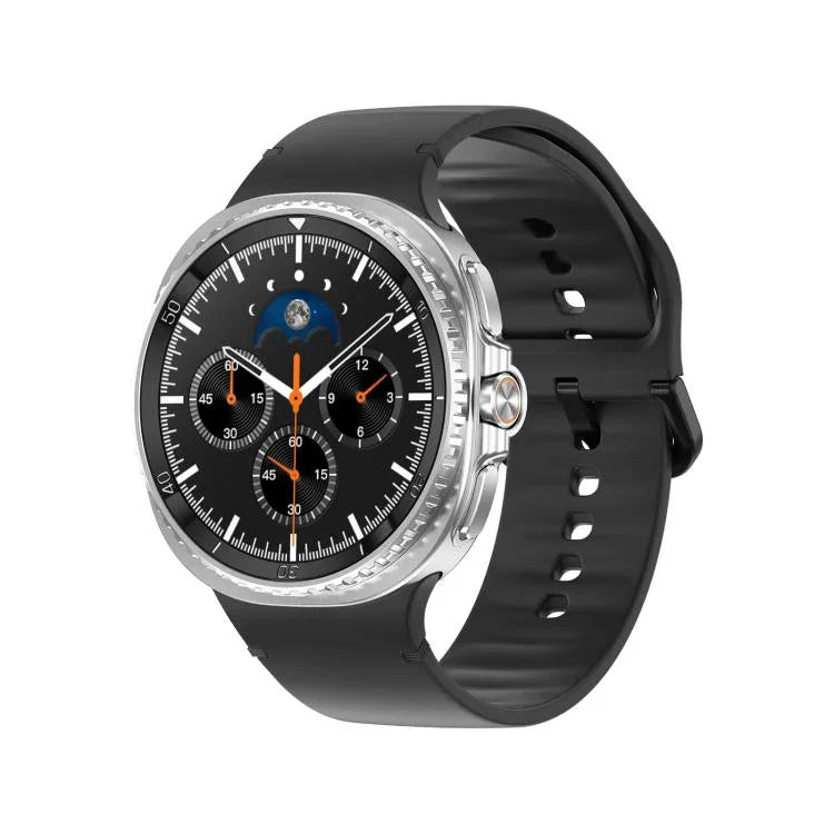 ساعة ذكية HD8C بشاشة 1.43 بوصة BT5.4 مع قرص دوار، تدعم مكالمات البلوتوث / النوم / قياس الأكسجين في الدم / معدل ضربات القلب / ضغط الدم