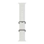 سوار ساعة سيليكون محيطي مع فيلم منحني ثلاثي الأبعاد، لسلسلة Apple Watch مقاس 40مم، لـ Apple Watch Ultra 2 / 1 مقاس 49مم، لسلسلة Apple Watch مقاس 45مم