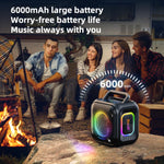 مكبر صوت بلوتوث محمول خارجي RGB ستيريو Zealot PT01 بقوة 30 واط مقاوم للماء IPX6