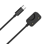 كابل شحن ساعة ذكية بمنفذ USB-C / Type-C مع حماية شريحة من xDfind، الطول: 1م، لسامسونج جالاكسي فيت3، منفذ Type-C