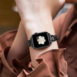 سوار ساعة معدني بدائرتين مزدوجتين من xDfind، لسلسلة Apple Watch مقاسات 42 / 44 / 45 / 46 / 49مم، لسلسلة Apple Watch مقاسات 38 / 40 / 41 / S10 42مم