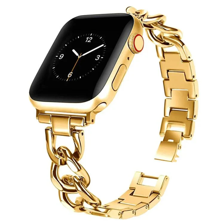 سوار ساعة معدني بدائرتين مزدوجتين من xDfind، لسلسلة Apple Watch مقاسات 42 / 44 / 45 / 46 / 49مم، لسلسلة Apple Watch مقاسات 38 / 40 / 41 / S10 42مم