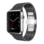 سوار ساعة معدني بنقشة التنين من xDfind، لسلسلة Apple Watch مقاسات 42 / 44 / 45 / 46 / 49مم، لسلسلة Apple Watch مقاسات 38 / 40 / 41 / S10 42مم