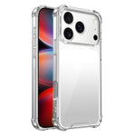 غطاء هاتف أكريليك + TPU مقاوم للصدمات بأربع زوايا، لهواتف iPhone 17 Pro Max، iPhone 17 Pro، iPhone 17، iPhone Air