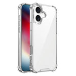 غطاء هاتف أكريليك + TPU مقاوم للصدمات بأربع زوايا، لهواتف iPhone 17 Pro Max، iPhone 17 Pro، iPhone 17، iPhone Air