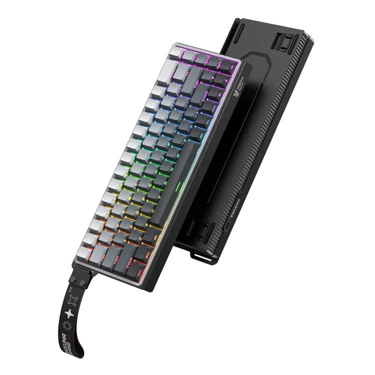 لوحة مفاتيح سلكية بمفاتيح مغناطيسية وإضاءة RGB، 68 مفتاح من ONIKUMA G69