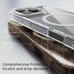 غطاء هاتف شفاف مضاد للخدش مع حلقة مغناطيسية MagSafe من ABEEL، لهواتف iPhone 13 Pro Max، iPhone 13 Pro، iPhone 13