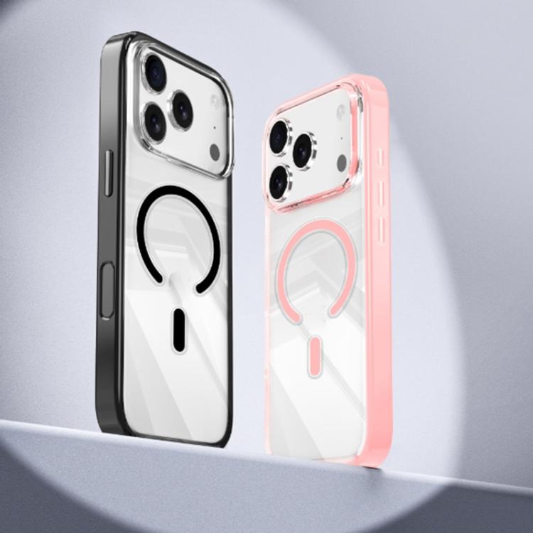 غطاء هاتف هجين من PC وTPU مع MagSafe من سلسلة Mutural Soft Mist، لهواتف iPhone 17 Pro Max، iPhone 17 Pro