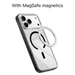 غطاء هاتف هجين من PC وTPU مع MagSafe من سلسلة Mutural Soft Mist، لهواتف iPhone 17 Pro Max، iPhone 17 Pro