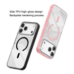 غطاء هاتف هجين من PC وTPU مع MagSafe من سلسلة Mutural Soft Mist، لهواتف iPhone 17 Pro Max، iPhone 17 Pro