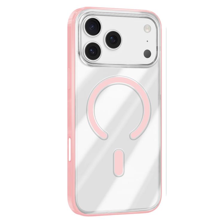 غطاء هاتف هجين من PC وTPU مع MagSafe من سلسلة Mutural Soft Mist، لهواتف iPhone 17 Pro Max، iPhone 17 Pro