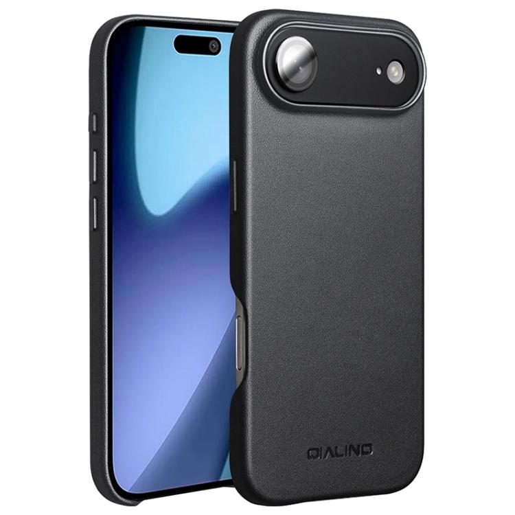 غطاء هاتف من الجلد بتقنية QIALINO مع MagSafe، لهواتف iPhone 17 Pro Max، iPhone 17 Pro، iPhone 17، iPhone Air