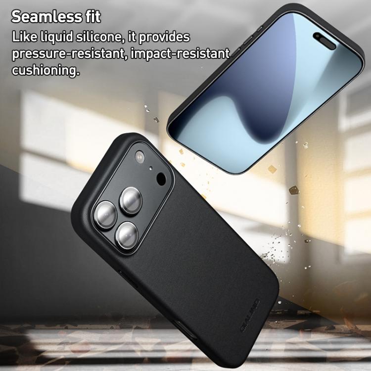 غطاء هاتف من الجلد بتقنية QIALINO مع MagSafe، لهواتف iPhone 17 Pro Max، iPhone 17 Pro، iPhone 17، iPhone Air