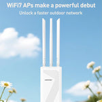 COMFAST CF-EW87 نقطة وصول لاسلكية خارجية واي فاي 7 مزدوجة النطاق بسرعة 3600 ميجابت في الثانية، قابس أسترالي، قابس أوروبي، قابس أمريكي، قابس بريطاني