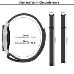 Milanese Magnetic Stainless Steel Watch Band with 3D Curved Film, For Samsung Galaxy Watch FE 40mm, For Samsung Galaxy Watch7 44mm, For Samsung Galaxy Watch7 40mm, For Samsung Galaxy Watch6 Classic 47mm, For Samsung Galaxy Watch6 44mm                  ...