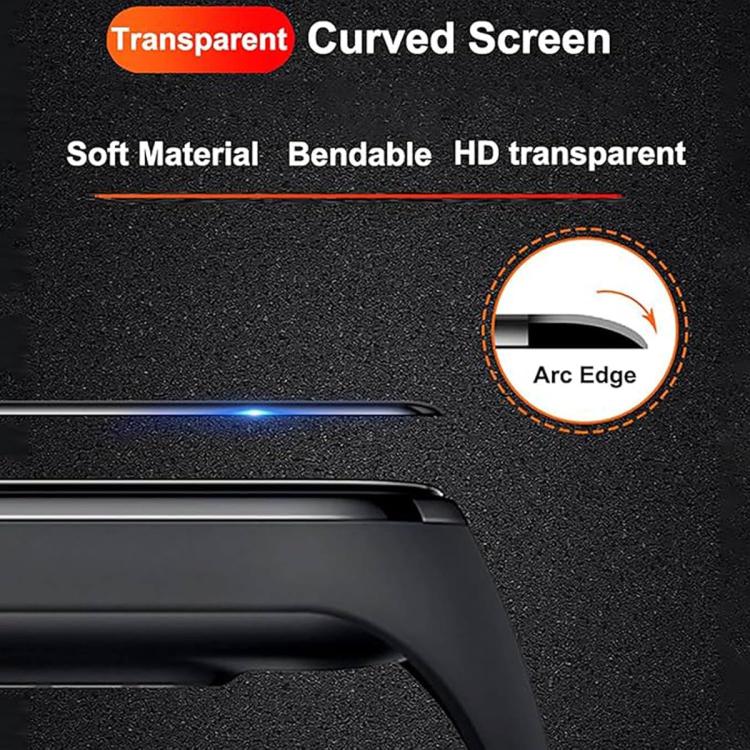 سوار ساعة سيليكون بخياطة عادية مع فيلم منحني ثلاثي الأبعاد، لساعات Samsung Galaxy Watch FE مقاس 40مم، وSamsung Galaxy Watch7 مقاس 44مم، وSamsung Galaxy Watch7 مقاس 40مم، وSamsung Galaxy Watch6 Classic مقاس 47مم