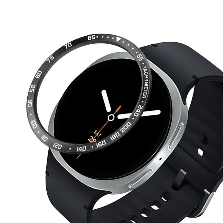 Smart Watch Protective Frame Metal Bezel Ring, Style: E Style, For Samsung Galaxy Watch8 Classic 46mm, For Samsung Galaxy Watch8 44mm, For Samsung Galaxy Watch8 40mm