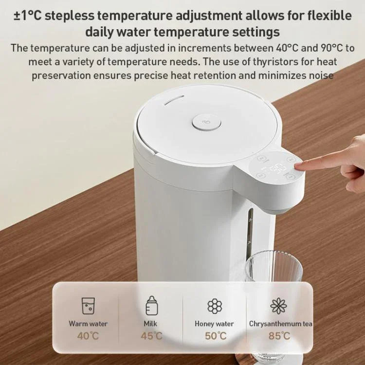 زجاجة ترمس كهربائية ذكية أصلية من Xiaomi Mijia بسعة 5L وقوة 1600W، قابس CN، زجاجة ترمس كهربائية بسعة 5L