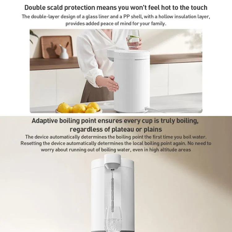 زجاجة ترمس كهربائية ذكية أصلية من Xiaomi Mijia بسعة 5L وقوة 1600W، قابس CN، زجاجة ترمس كهربائية بسعة 5L