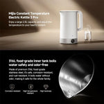 غلاية كهربائية أصلية من Xiaomi Mijia بسعة 2.0L وقوة 1800W مع درجة حرارة ثابتة 3 Pro، قابس CN