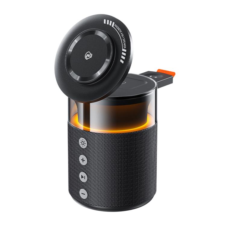 WK WP-U179 Qisone 5 in 1 15W Wireless Charging Bluetooth Speaker with Night Light