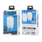 شاحن سريع WK WP-U13 Cinsuy Speed PD35W Type-C، قابس الاتحاد الأوروبي، قابس المملكة المتحدة