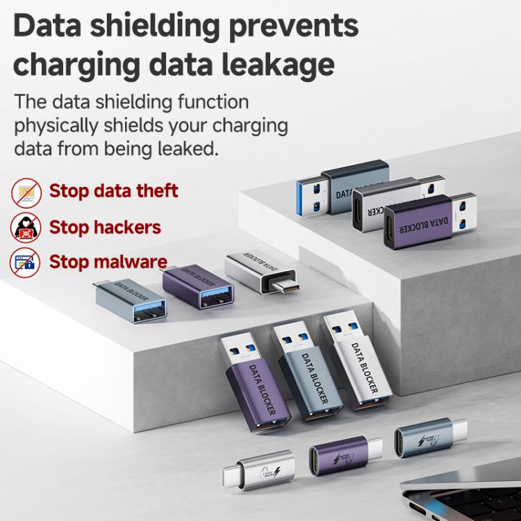 USB Charging Data Protection Blocker, USB-A Female to USB-A Male, Type-C Male to USB-A Female, Type-C Male to Type-C Female, Type-C Male to USB-A Male