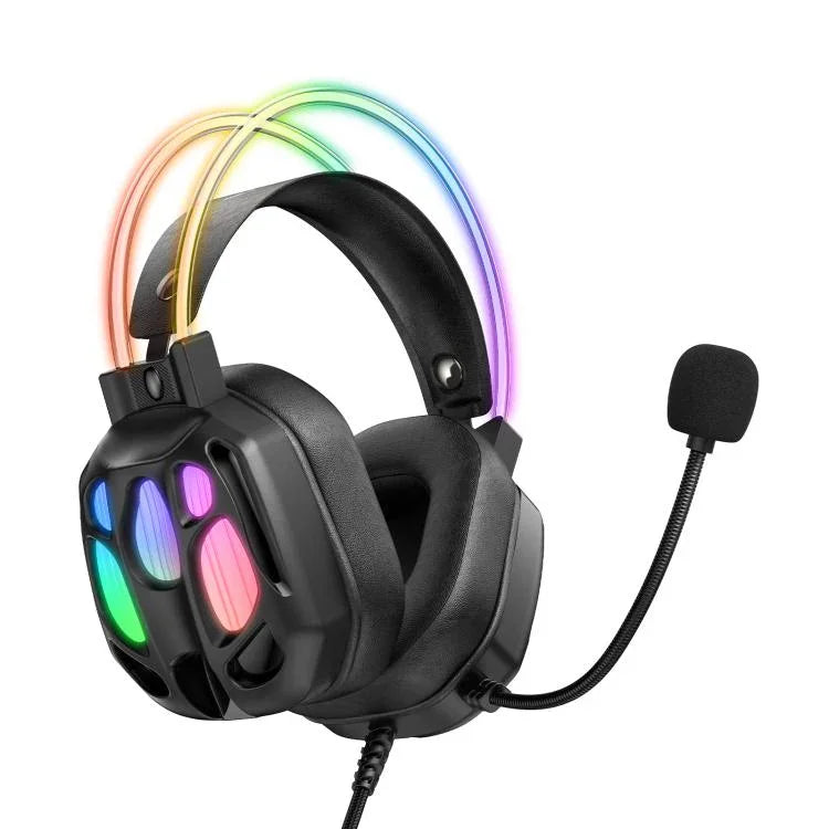 سماعة أذن سلكية ONIKUMA X89 RGB مع ميكروفون، X89