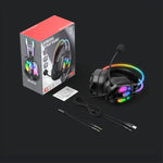 سماعة أذن سلكية ONIKUMA X89 RGB مع ميكروفون، X89