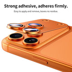 فيلم حلقة عدسة كاميرا معدنية مطفية كاملة التغطية من XDcase Armor، لهاتف iPhone 17
