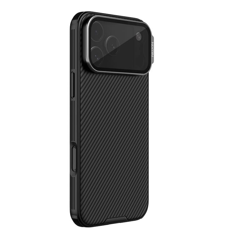 غطاء هاتف شفاف بملمس مرآة Prop CD من NILLKIN بلاك ميرور، لهواتف iPhone 17 Pro Max و iPhone 17 Pro