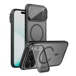 غطاء هاتف شفاف بملمس Prop Shield كاميرا مع مغناطيس MagSafe من NILLKIN، لهواتف iPhone 17 Pro Max و iPhone 17 Pro