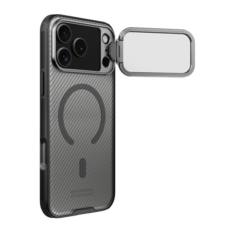غطاء هاتف شفاف بملمس Prop Shield كاميرا مع مغناطيس MagSafe من NILLKIN، لهواتف iPhone 17 Pro Max و iPhone 17 Pro