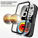 xDfind Tempered Film Integrated PC Watch Protective Cover, For Huawei Band 10 / 9 / 8
