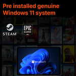 جهاز ألعاب محمول OneXPlayer X1 Air بشاشة 10.95 بوصة من ONE-NETBOOK، ويندوز 11، إنتل كور ألترا 5 228V، 32 جيجابايت + 512 جيجابايت، 32 جيجابايت + 1 تيرابايت