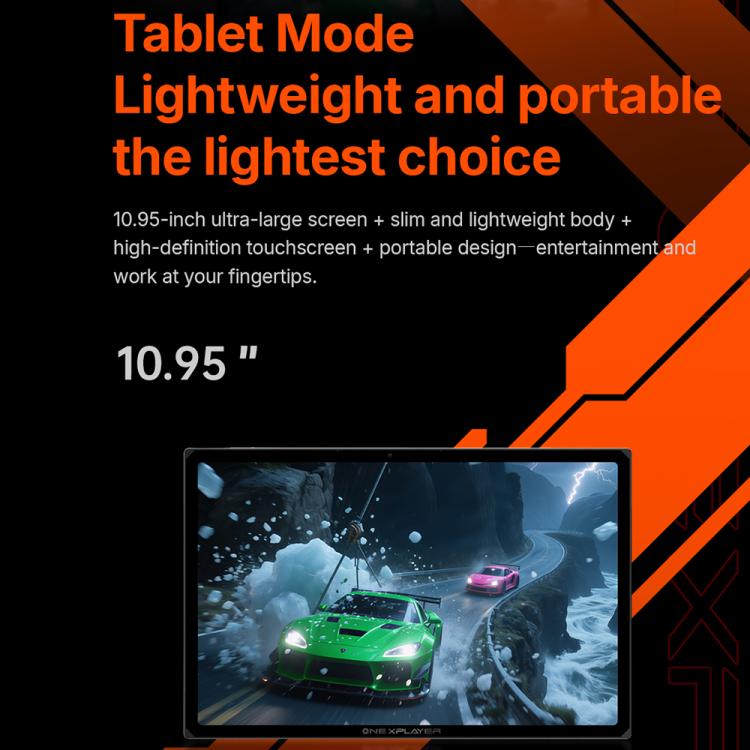 جهاز ألعاب محمول OneXPlayer X1 Air بشاشة 10.95 بوصة من ONE-NETBOOK، ويندوز 11، إنتل كور ألترا 5 228V، 32 جيجابايت + 512 جيجابايت، 32 جيجابايت + 1 تيرابايت
