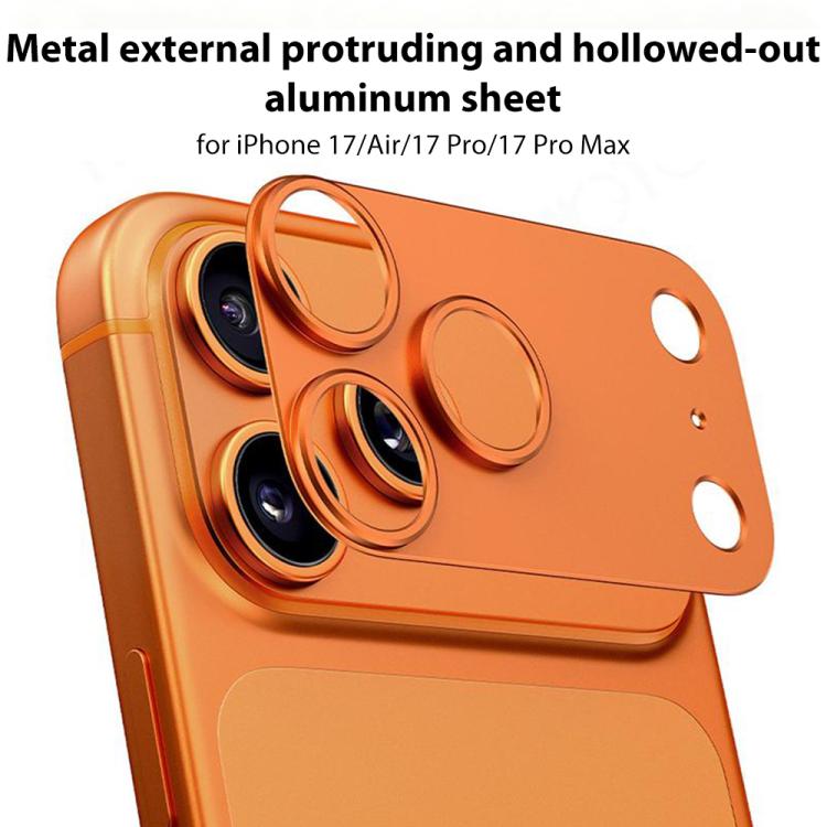 واقي عدسة كاميرا مجوف من سبيكة التيتانيوم من XDcase، لهواتف iPhone 17 Pro Max، iPhone 17 Pro