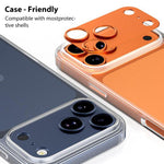 واقي عدسة كاميرا مجوف من سبيكة التيتانيوم من XDcase، لهواتف iPhone 17 Pro Max، iPhone 17 Pro
