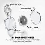 غطاء حماية TPU مقاوم للماء بالكامل من xDfind، لجهاز AirTag الجيل الثاني / AirTag الجيل الأول