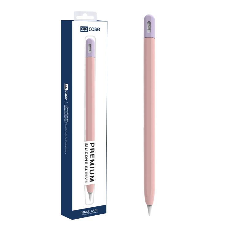 غطاء واقي من السيليكون بلون متباين لقلم Stylus من XDcase، لأقلام Apple Pencil Pro / 2، Apple Pencil Pro / 2 / 1، Apple Pencil USB-C / 3