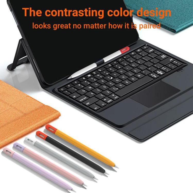 غطاء واقي من السيليكون بلون متباين لقلم Stylus من XDcase، لأقلام Apple Pencil Pro / 2، Apple Pencil Pro / 2 / 1، Apple Pencil USB-C / 3