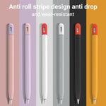 غطاء واقي من السيليكون بلون متباين لقلم Stylus من XDcase، لأقلام Apple Pencil Pro / 2، Apple Pencil Pro / 2 / 1، Apple Pencil USB-C / 3