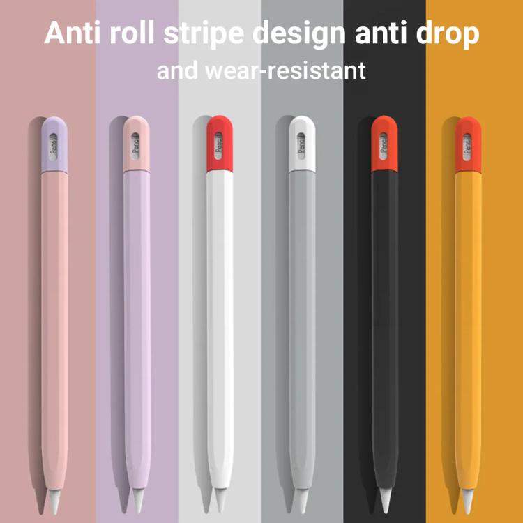 غطاء واقي من السيليكون بلون متباين لقلم Stylus من XDcase، لأقلام Apple Pencil Pro / 2، Apple Pencil Pro / 2 / 1، Apple Pencil USB-C / 3