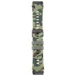 xDfind Black Connector Camouflage Print Silicone Watch Band, For Fitbit Versa 2 / Versa