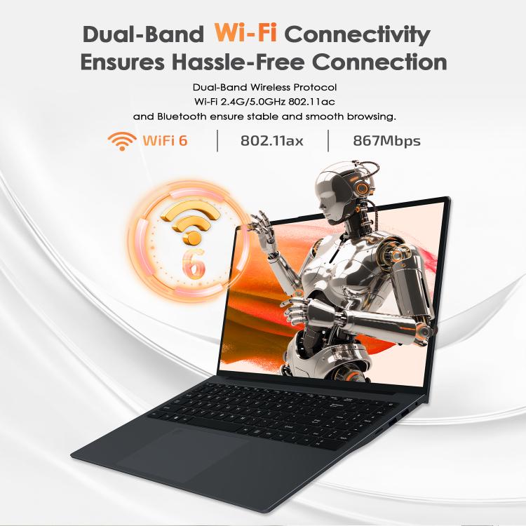 حاسوب محمول GXMO T160 16 بوصة، ويندوز 11، 16GB+512GB، معالج AMD Ryzen 5 7430U سداسي النواة، قابس الاتحاد الأوروبي، قابس الولايات المتحدة، قابس المملكة المتحدة، قابس أستراليا
