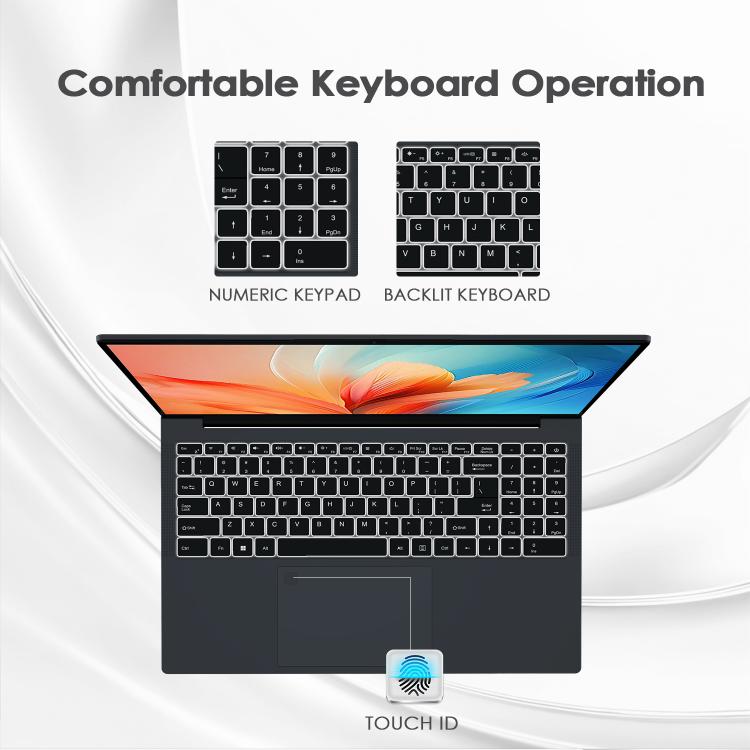 حاسوب محمول GXMO T160 16 بوصة، ويندوز 11، 16GB+512GB، معالج AMD Ryzen 5 7430U سداسي النواة، قابس الاتحاد الأوروبي، قابس الولايات المتحدة، قابس المملكة المتحدة، قابس أستراليا