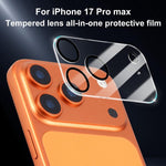 فيلم زجاج مقسى مدمج مطبوع بشاشة حريرية لعدسة الكاميرا الخلفية من XDcase، لهواتف iPhone 17 Pro Max، iPhone 17 Pro، iPhone 17، iPhone Air، iPhone 16 Pro / 16 Pro Max، iPhone 16 / 16 Plus، iPhone 15 Pro / 15 Pro Max، iPhone 15 / 15 Plus