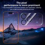 فيلم زجاج مقسى مدمج مطبوع بشاشة حريرية لعدسة الكاميرا الخلفية من XDcase، لهواتف iPhone 17 Pro Max، iPhone 17 Pro، iPhone 17، iPhone Air، iPhone 16 Pro / 16 Pro Max، iPhone 16 / 16 Plus، iPhone 15 Pro / 15 Pro Max، iPhone 15 / 15 Plus